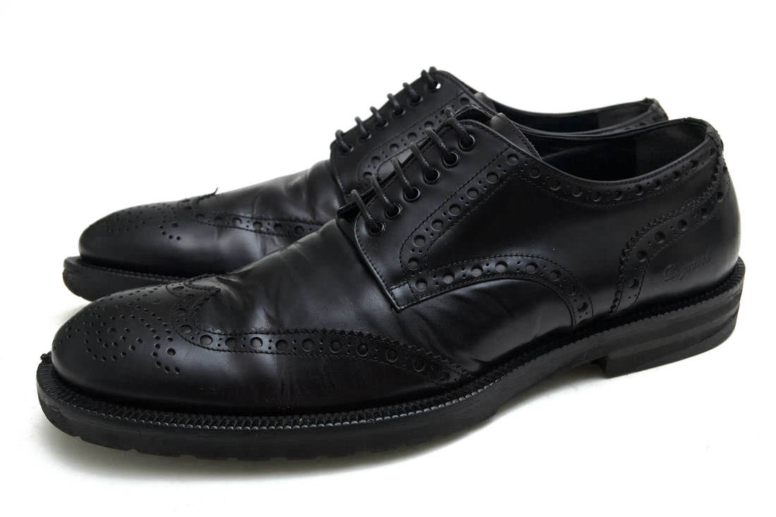 DSQUARED2 / ディースクエアード メダリオン 牛革 カーフ ウイング