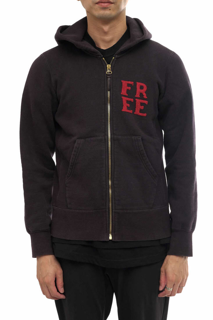 VISVIM VINTAGE APPLIQUE ZIP HOODY 0116205010030 / ビズビム