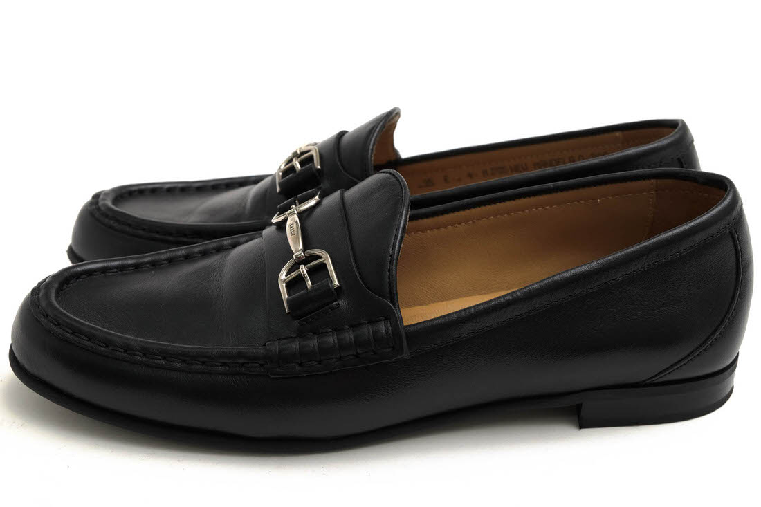 BALLY NEW MANOELA / バリー 牛革 カーフ ブラック 黒 ビット