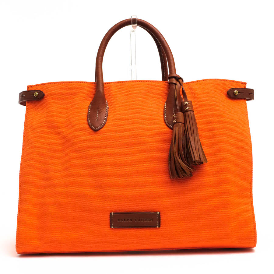 RALPH LAUREN WACLBAGCG410015 / ラルフローレン タッセル コットン
