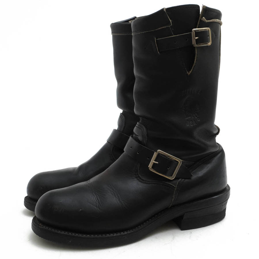 チペワ Chippewa 11インチ エンジニアブーツ 黒タグ 91069 5E CHIPPEWA