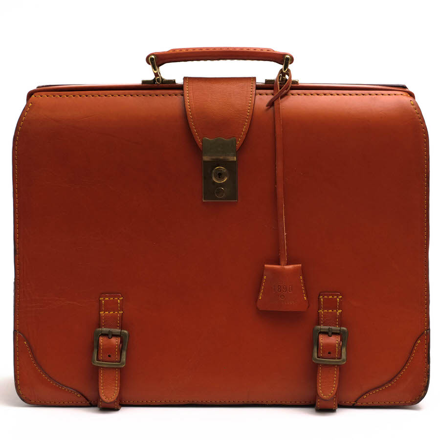 FIVE WOODS 39128 TRAD トラッド / ファイブウッズ ダレスバッグ 牛