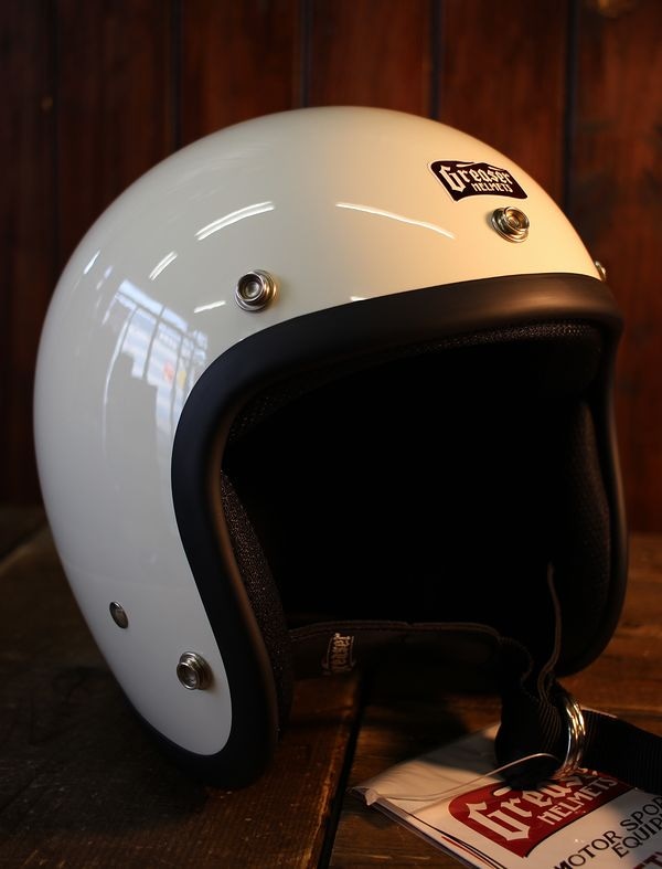 GREASER HELMETS グリーサーヘルメット 60's PLANE アイボリー