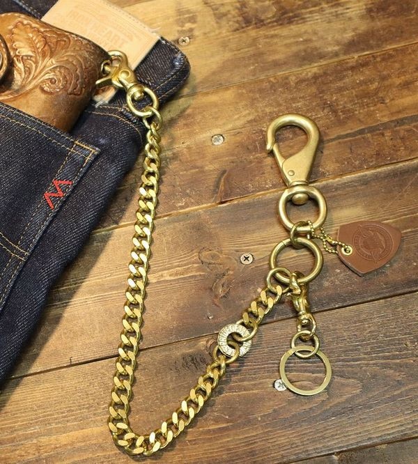 IRON HEART アイアンハート W-15 ナスカンタイプ 真鍮ウォレット