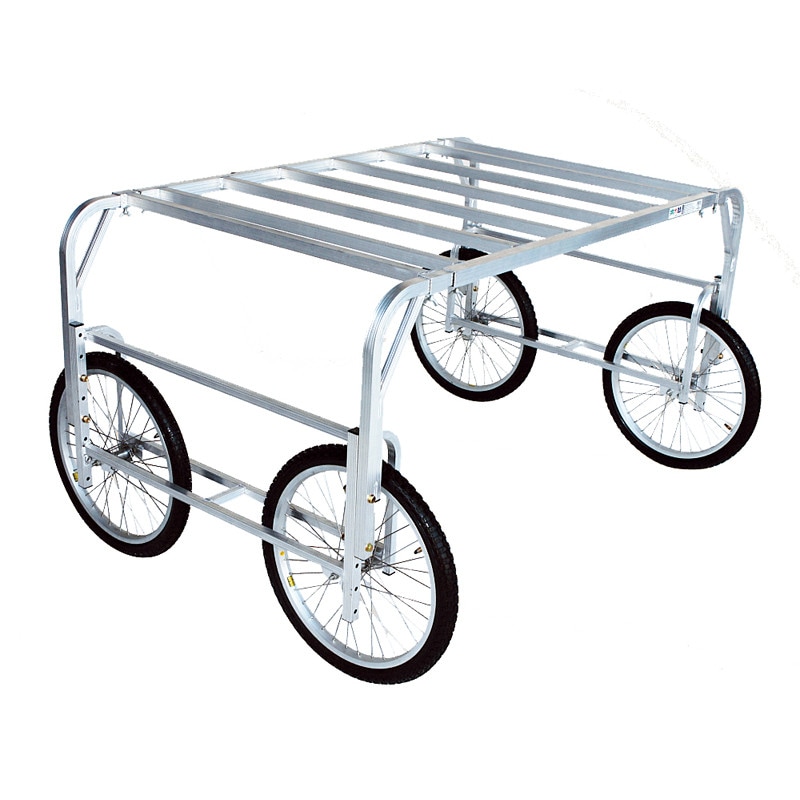 ハラックス 楽太郎 アルミ製 収穫台車 RA-90 エアータイヤ ｜金象印の