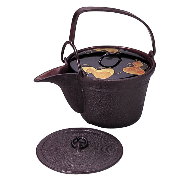 茶道具 懐石道具 銚子 瓢蒔絵 （替蓋付き） 文映作 桐箱入り | 懐石