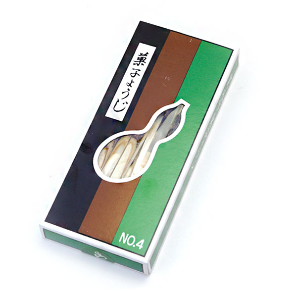 茶道具 黒文字 菓子楊枝 菓子切 4寸/27本入り | 黒文字 - CHATOWA 茶と