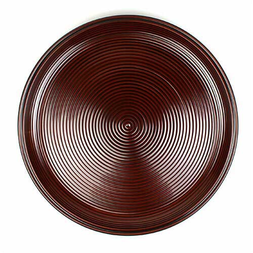 茶道具 盆類】 乱盆（略盆）尺1.1 溜塗 本漆手塗り | 山道盆セット