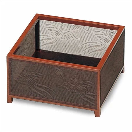 蛍籠炭斗 圓能斎好写 | 炭斗 - CHATOWA 茶と和 抹茶と茶道具の芳香園