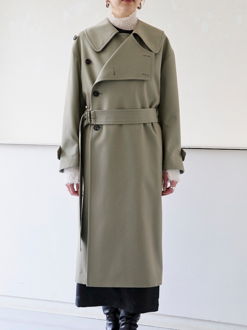 near.nippon》ビッグカラーロングコート（コート）｜H.P.FRANCE公式サイト