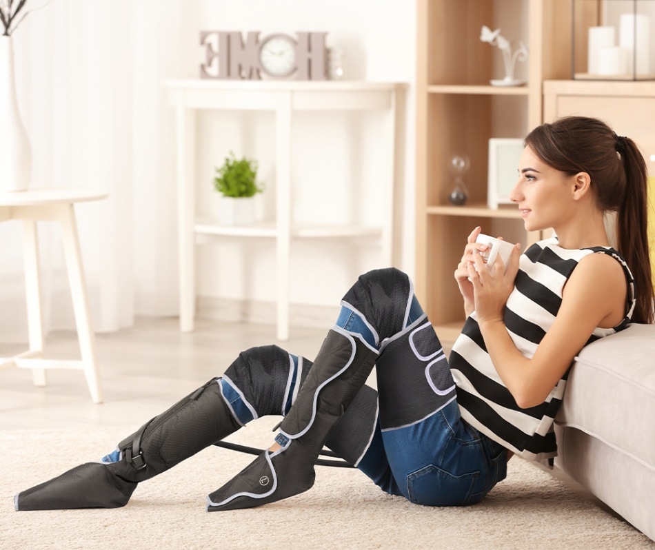 足先から太ももまで脚全体をケア エアーレックプロ FE-7208 | ヘルス