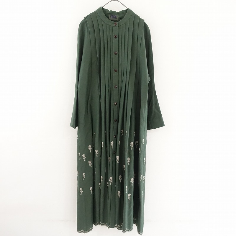 定価9.3万】ミナペルホネン mina perhonen etude コットン刺しゅう