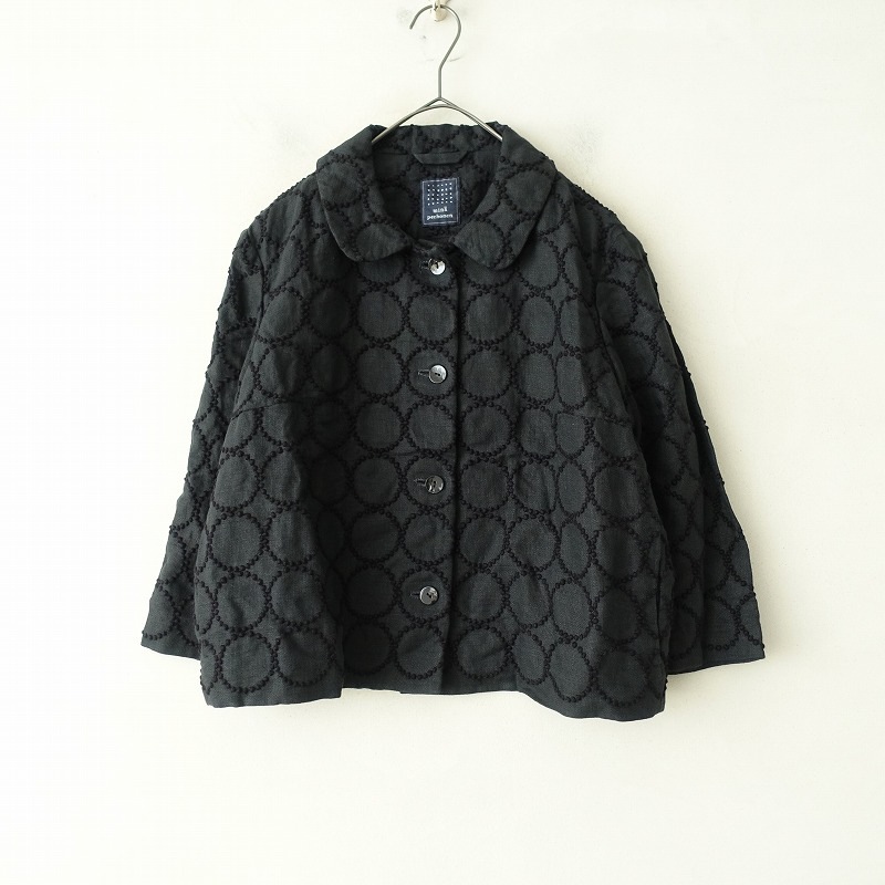 定価6.9万】ミナペルホネン mina perhonen tambourine リネン刺しゅう