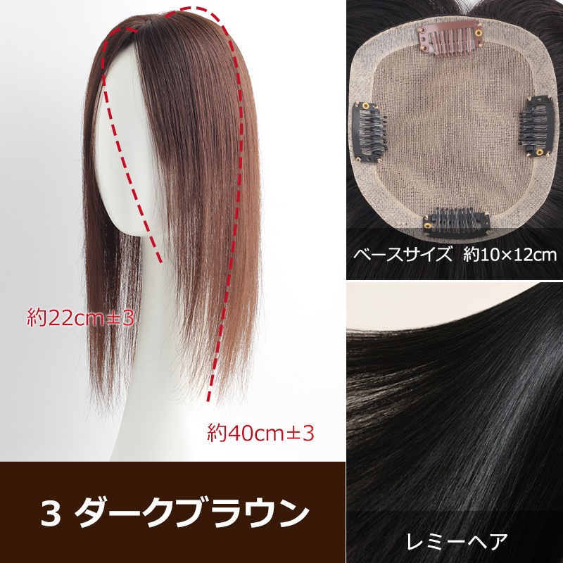 公式】私元気ウィッグ専門店 | レミーヘア 人毛 部分ウィッグ