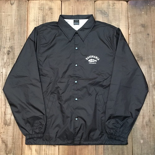 バスマニア アーチロゴコーチジャケット BLK | アパレル,バスマニア