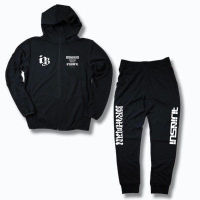 2024 inspirit × BRAHMAN SETUP ジャージ／黒 | INSPIRIT × BRAHMAN