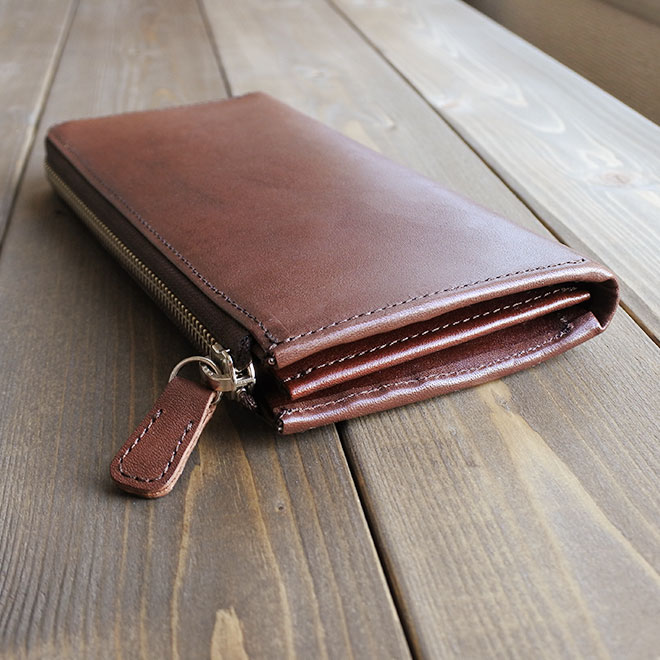 定番・ゆったり】L字ファスナー 長財布 【栃木レザー】 ロング / 日本製