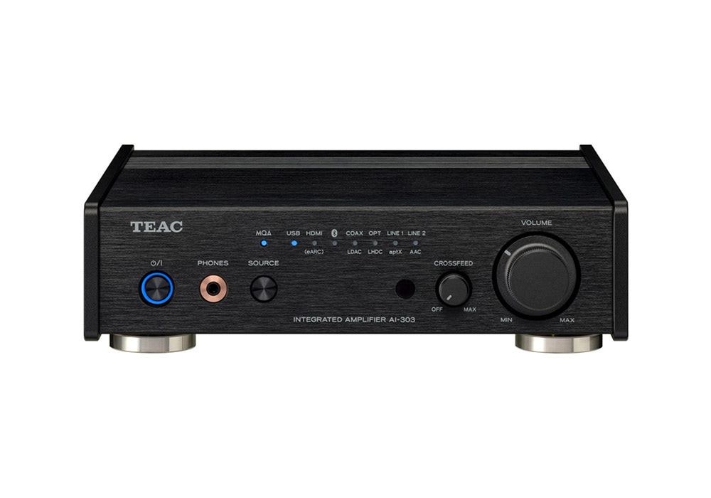 TEAC - AI-303/ブラック（HDMI・USB DAC・Bluetooth搭載プリメイン