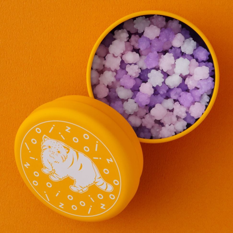 王子動物園オリジナル】金平糖缶 マヌルネコ | アミューズメント