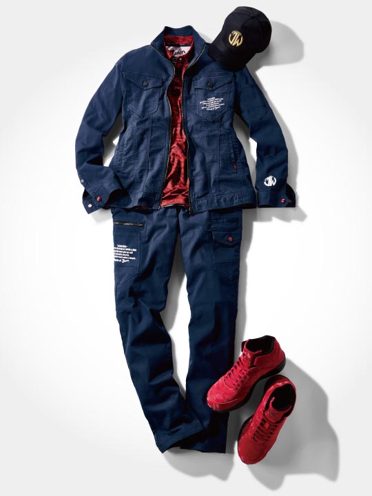 Jawin】 57300 ストレッチ長袖ジャンパー[春夏]※SLIM FIT※通販ページ