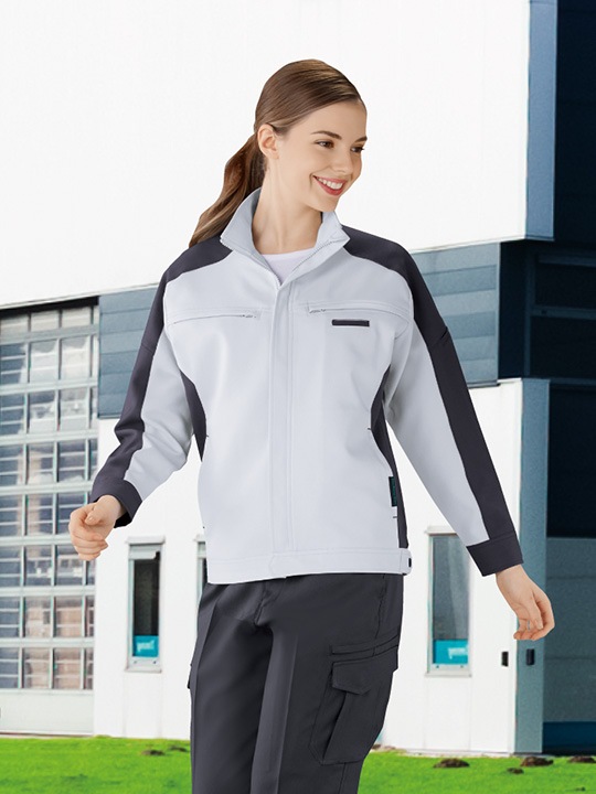 JICHODO】83900 エコ製品制電ストレッチジャンパー [2023年秋冬]※SLIM