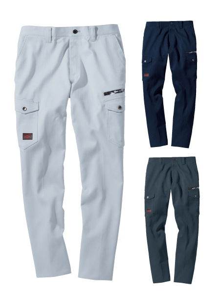 Jawin】 52802 ストレッチノータックカーゴパンツ [秋冬]※SLIM FIT