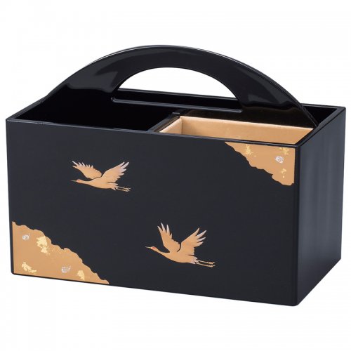 山中漆器 匠宝石箱オルゴール付き 白富士（G) | アクセサリーBOX