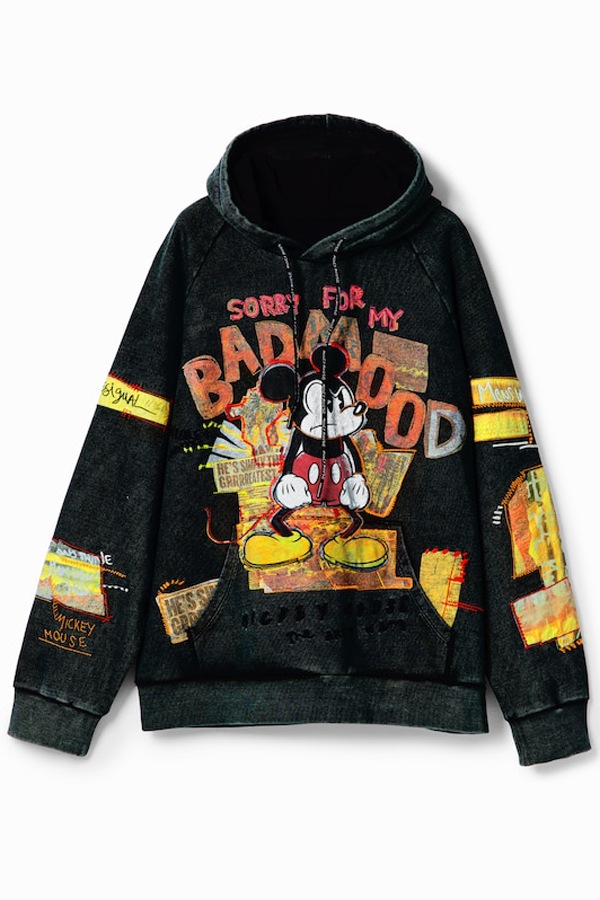 SALE 50%】DESIGUAL デシグアル パーカー メンズ 24SMSK15 SWET_MICKEY