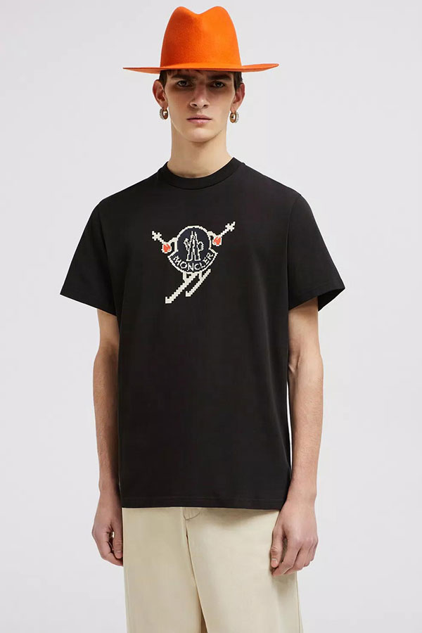 MONCLER モンクレール メンズ Tシャツ 091-8C00010-83927 SKI LOGO T