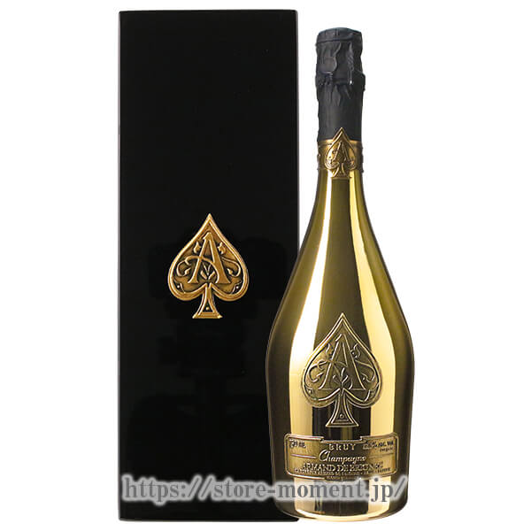 アルマンドブリニャック ゴールド 箱付の通販【moment】
