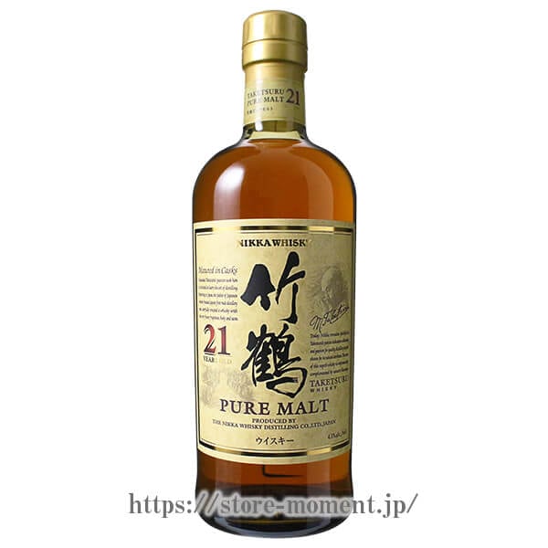ニッカ 竹鶴 21年 箱なし │ NIKKA TAKETSURU PURE MALT 21 YEARS OLD