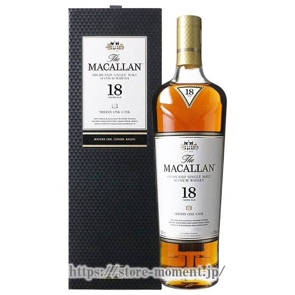マッカラン 18年 シェリーオークカスク 箱付 │ MACALLAN 18 YEARS OLD