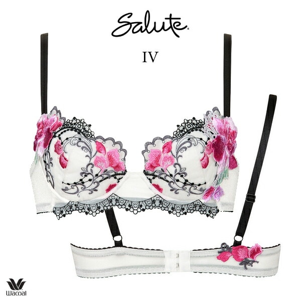 ワコール サルート 91G ブラジャー BTJ491 3/4カップワイヤー P-up