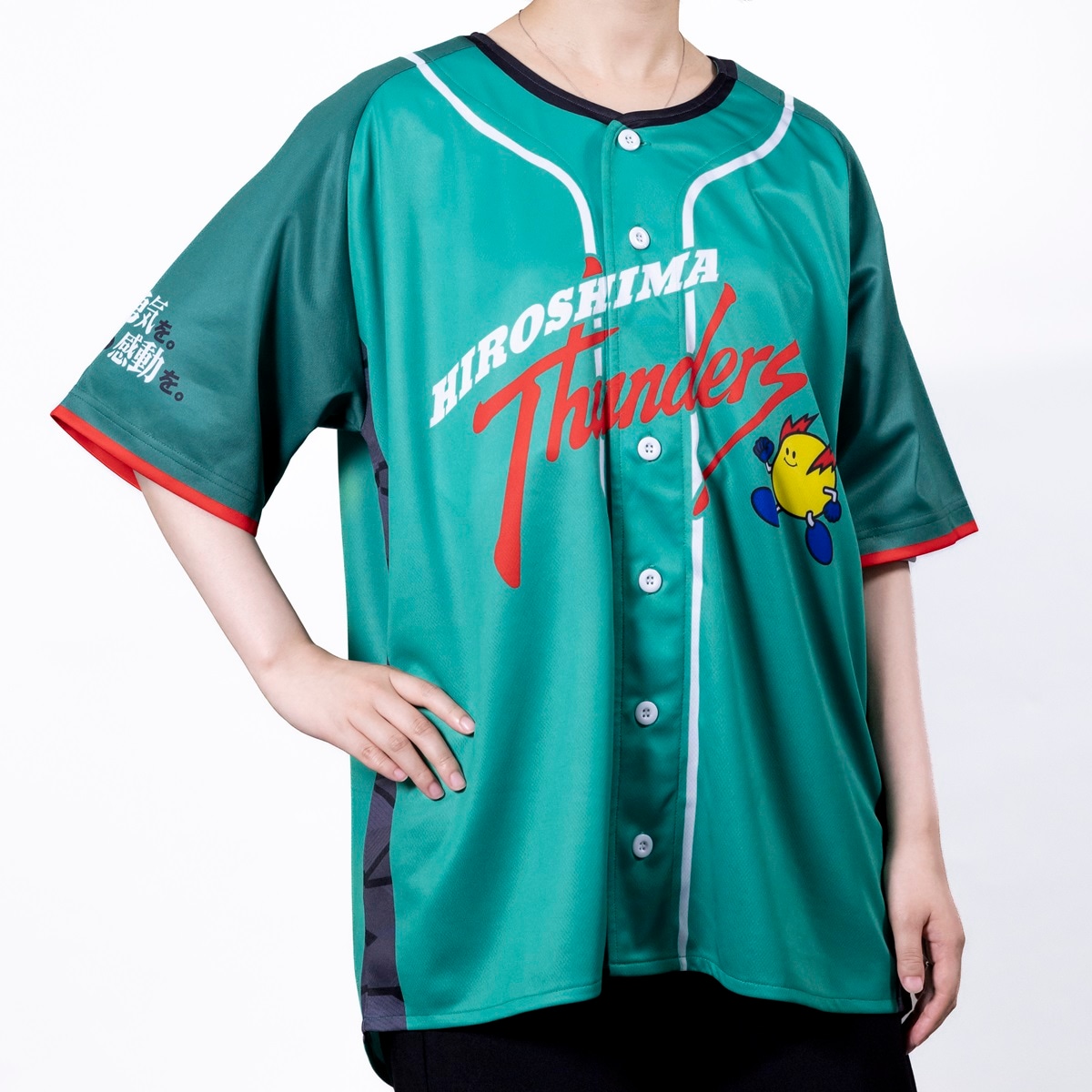広島サンダーズ ベースボールシャツ 25-26 | 広島サンダーズ,アパレル