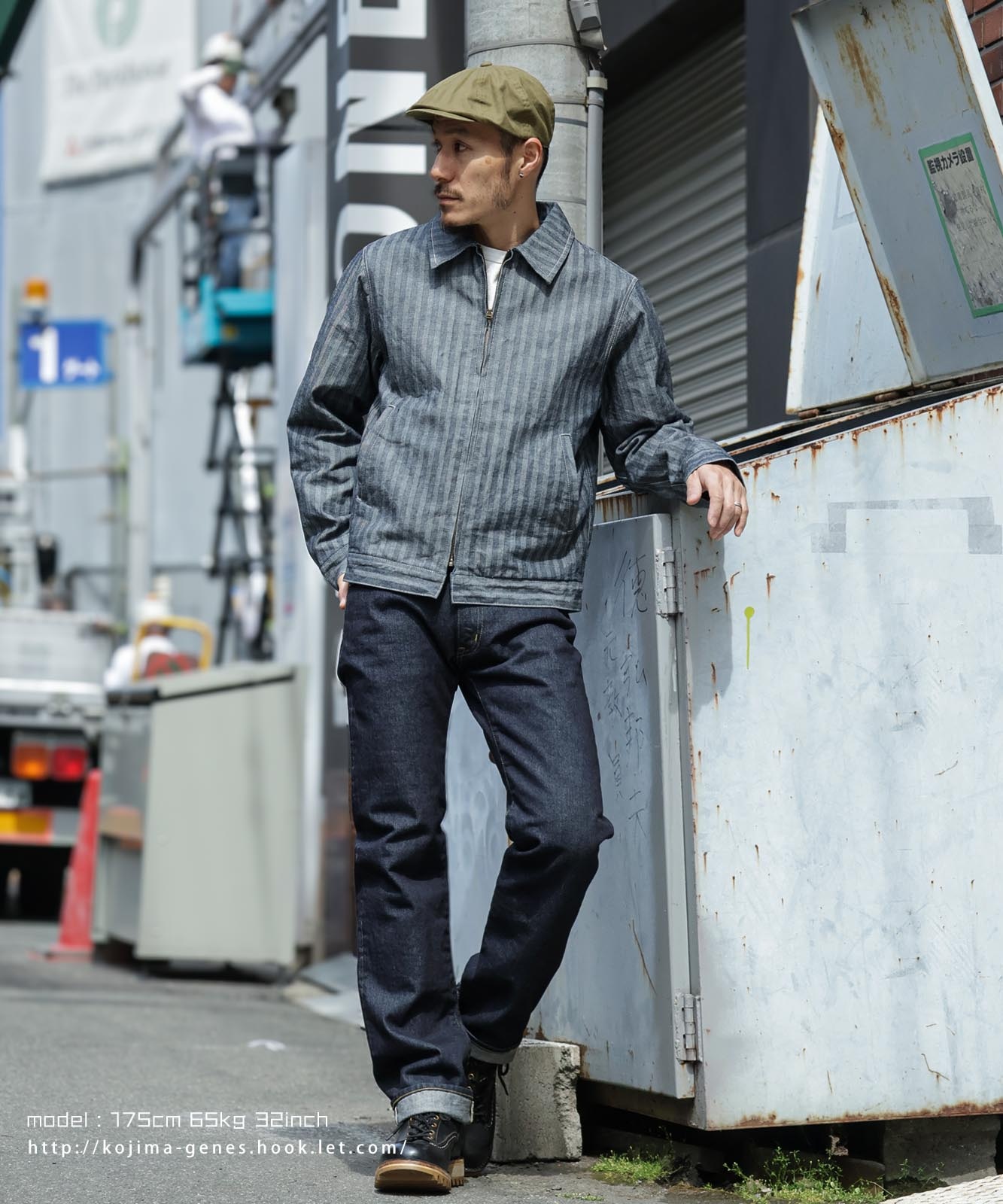 17oz Left Hand Twill Selvedge Slim Straight /17oz左綾セルビッチ