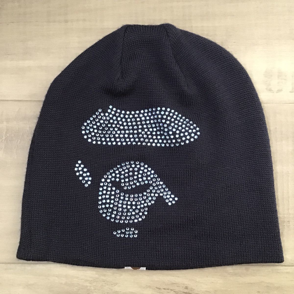 swarovski ape face ニット帽 ビーニー a bathing ape BAPE Beanie