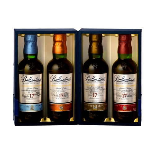 バランタイン 17年 ディスティラリー コレクション：200ml×4本 [70352
