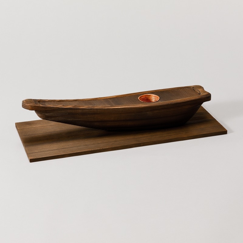 泊船 焼杉 | 花器・花瓶,その他花器 | フラワーショップ花楽