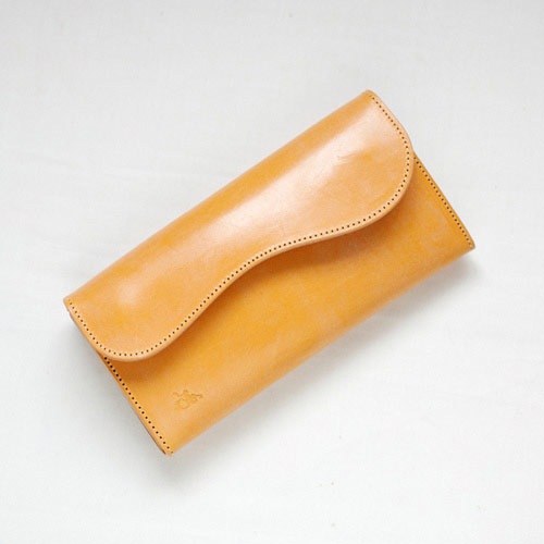 革蛸謹製 フラップロングウォレットTYPE-X- 蛸頭 | 革蛸謹製ロング