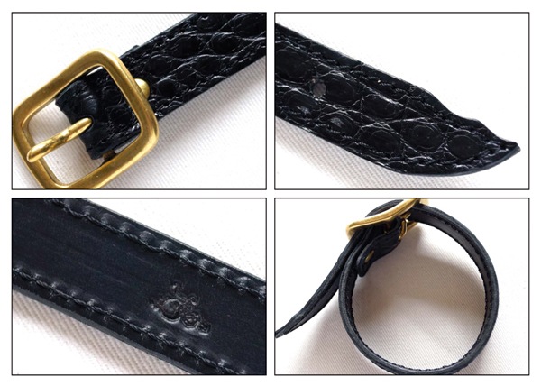 革蛸謹製 レザーブレスレット クロコダイル | 革蛸謹製アクセサリー