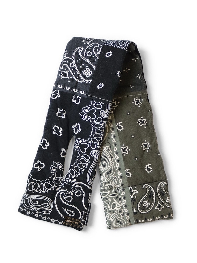 KAPITAL(キャピタル) / ネルバンダナpt リバーシブル KESAマフラー