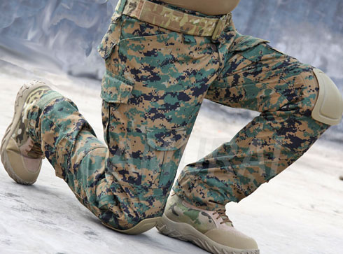 CRYE AC タイプ ニーパッド 内蔵 コンバット パンツ ピクセルグリーン