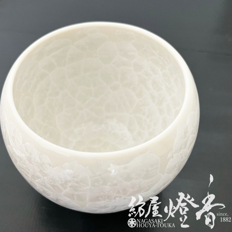 初代 【陶酔】 奥川忠右衛門 白磁獅子摘香炉 奥川忠右衛門 自作 白磁