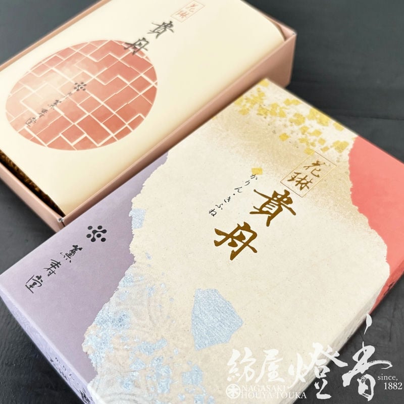 お線香『王朝の風韻【花琳・貴舟(かりんきふね)-KARIN・KIFUNE-/150g