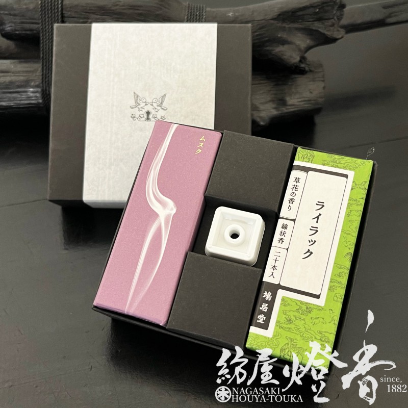 enma お香 ギフトボックス入り 煙が落ちる】新感覚のお香体験｜摩訶