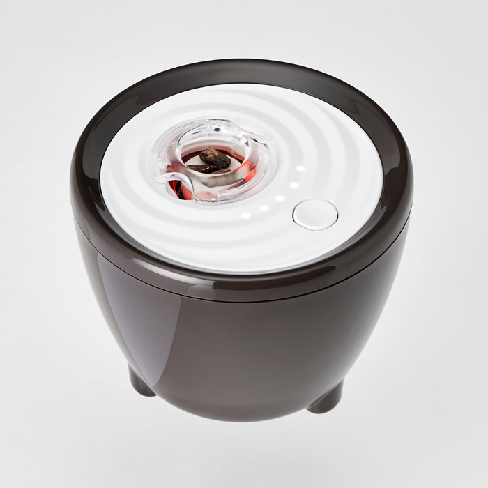 日本香堂の電気香炉『充電式電子香炉セット【sizuro(しずろ)】茶色