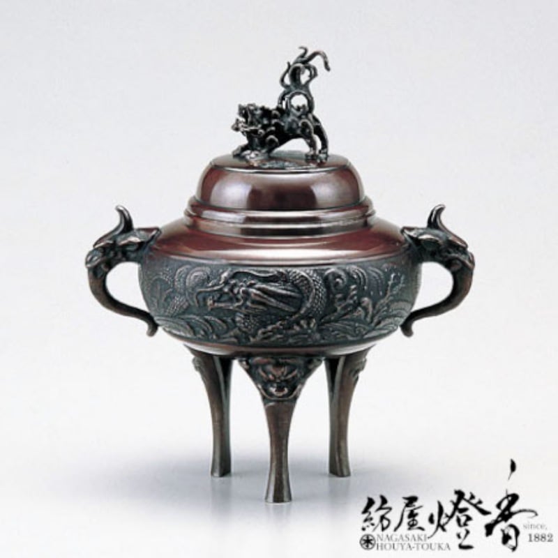 香炉 在銘 作者不明 共箱 N716 香炉 在銘 作者不明 共箱 N716 香炉 在