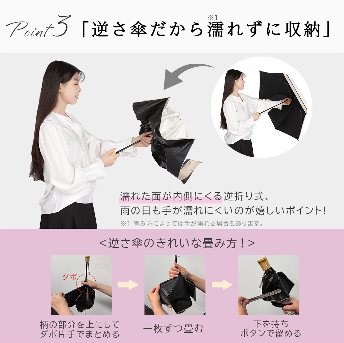 逆さ日傘 花びらデザイン～sakasa ameri～ | すべての商品 | KIZAWA