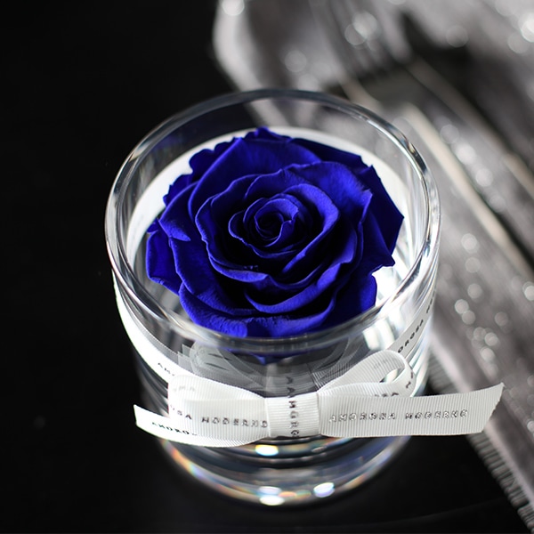 青いバラ プリザーブドフラワー ブリリアント(S) | プリザーブド