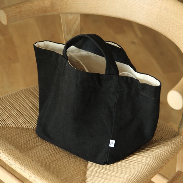 pouto (ポウト) Canvas Cube Tote Small (キャンバスキューブトート